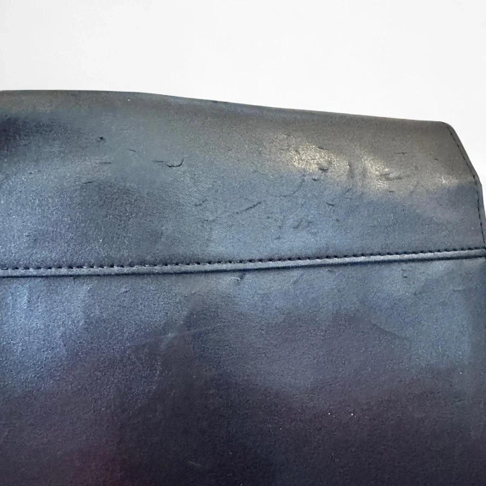 Black Leather Men's Bag